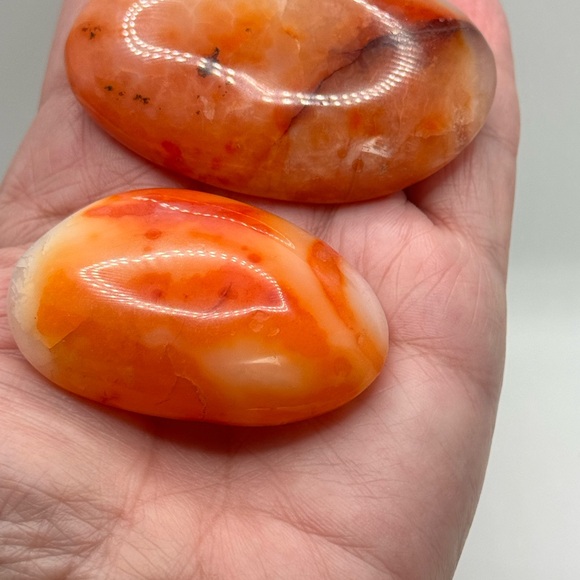 Carnelian Palm Stone Bundle - Picture 3 of 4